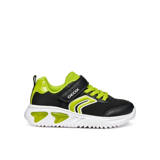 Geox Sneakersy J Assister J45DZC 014CE C0802 M Czarny ze sklepu MODIVO w kategorii Buty sportowe dziecięce - zdjęcie 185371766