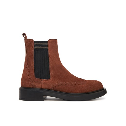 Pollini Sztyblety SA21163G0NTF0217 Brązowy ze sklepu MODIVO w kategorii Botki - zdjęcie 185371826