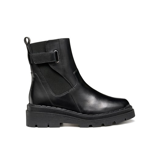 Geox Botki D Felleny D56XEC 00043 C9999 Czarny ze sklepu MODIVO w kategorii Botki - zdjęcie 185371837