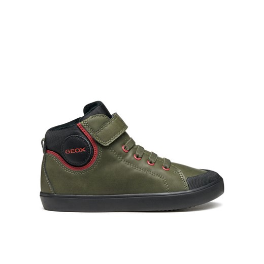 Geox Sneakersy J Gisli J465CC 0MEFU C0450 S Khaki ze sklepu MODIVO w kategorii Buty sportowe dziecięce - zdjęcie 185371859