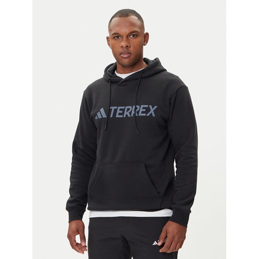 adidas Bluza Terrex Multi Large Logo IZ3305 Czarny Regular Fit ze sklepu MODIVO w kategorii Bluzy męskie - zdjęcie 185371878