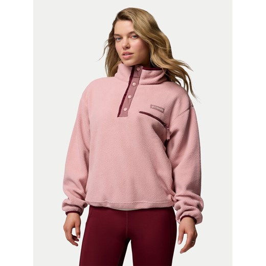 Columbia Polar Helvetia™ II 2092231 Czerwony Regular Fit ze sklepu MODIVO w kategorii Bluzy damskie - zdjęcie 185371927
