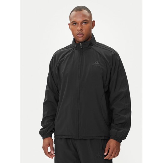 adidas Bluza Teamgeist adicolor JW5864 Czarny Loose Fit ze sklepu MODIVO w kategorii Bluzy męskie - zdjęcie 185371946