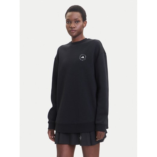 adidas by Stella McCartney Bluza IW6321 Czarny Loose Fit ze sklepu MODIVO w kategorii Bluzy damskie - zdjęcie 185371996