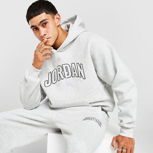 JORDAN BLUZA Z KAPTUREM VARSITY OH HD GREY ze sklepu JD Sports  w kategorii Bluzy męskie - zdjęcie 185373488
