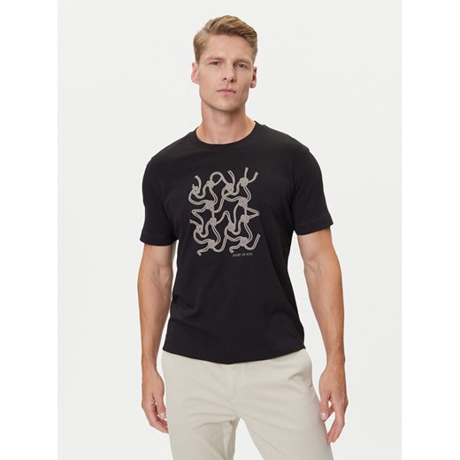JOOP! Jeans T-Shirt 15 JJJ-08Anup 30047002 Czarny Modern Fit ze sklepu MODIVO w kategorii T-shirty męskie - zdjęcie 185373657