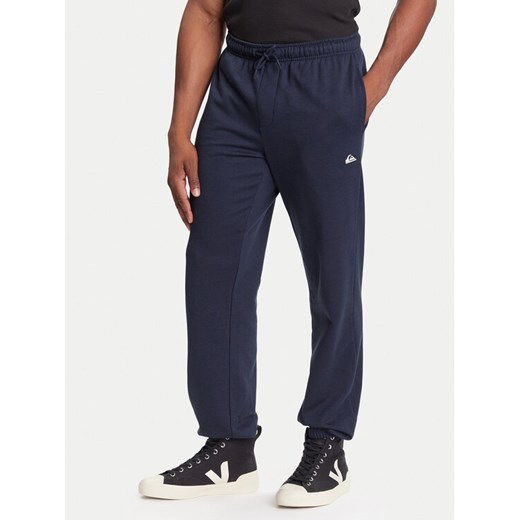 Quiksilver Spodnie dresowe Basic Jogger EQYFB03403 Granatowy Regular Fit ze sklepu MODIVO w kategorii Spodnie męskie - zdjęcie 185373677