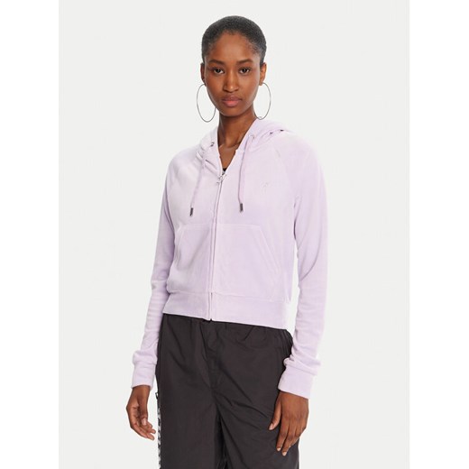 Juicy Couture Bluza Madison JCWA122001 Fioletowy Slim Fit ze sklepu MODIVO w kategorii Bluzy damskie - zdjęcie 185373709