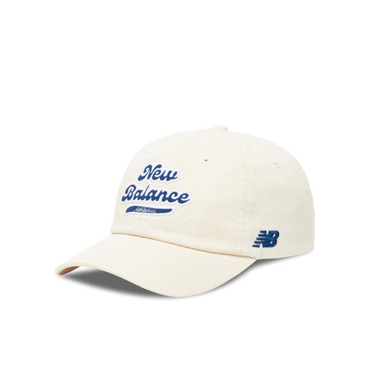 New Balance Czapka z daszkiem 6 Panel Athletics Legacy Hat LAH53000PEF Biały ze sklepu MODIVO w kategorii Czapki z daszkiem damskie - zdjęcie 185373786