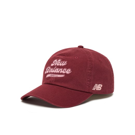 New Balance Czapka z daszkiem 6 Panel Athletics Legacy Hat LAH53000MHB Czerwony ze sklepu MODIVO w kategorii Czapki z daszkiem damskie - zdjęcie 185373796