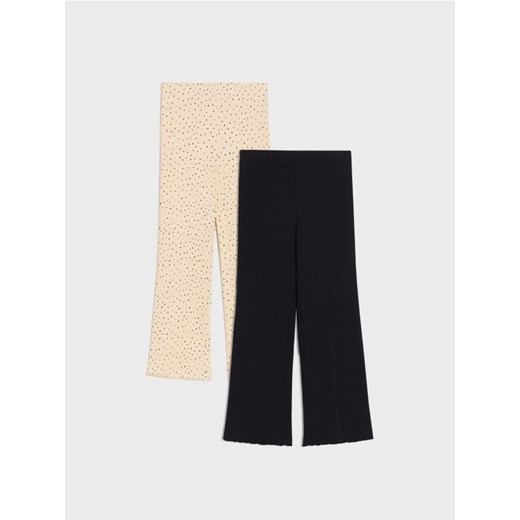 Sinsay - Spodnie 2 pack - wielobarwny - id: 892GH-MLC - marki Sinsay - 185376526 Sinsay - Spodnie 2 pack - wielobarwny ze sklepu Sinsay w kategorii Spodnie dziewczęce - zdjęcie 185376526