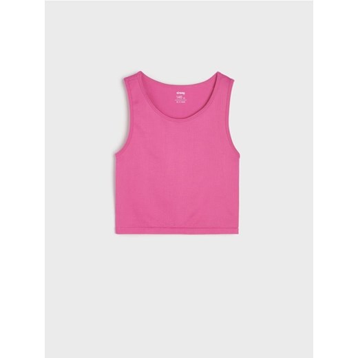 Sinsay - Koszulka - różowy ze sklepu Sinsay w kategorii Bluzki dziewczęce - zdjęcie 185376568
