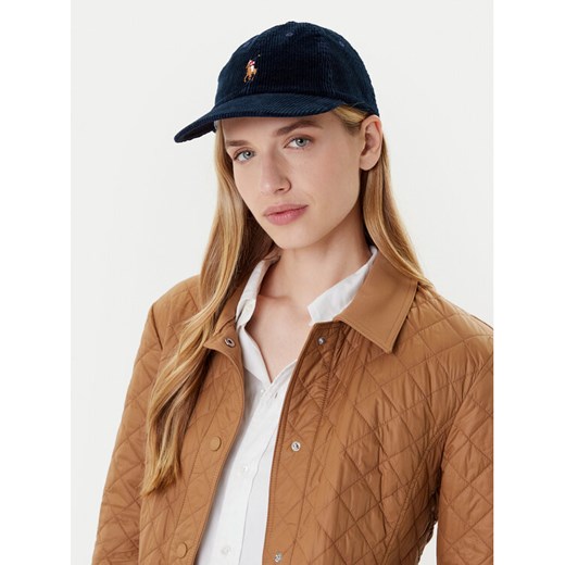 Czapka z daszkiem Polo Ralph Lauren 211A90413001 Granatowy ze sklepu eobuwie.pl w kategorii Czapki z daszkiem damskie - zdjęcie 185376699