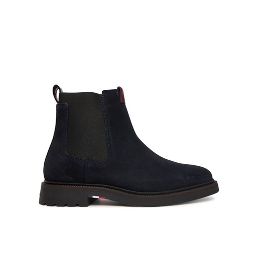 Sztyblety Tommy Hilfiger Comfort Lwt FM0FM05592 Granatowy ze sklepu eobuwie.pl w kategorii Buty zimowe męskie - zdjęcie 185376756