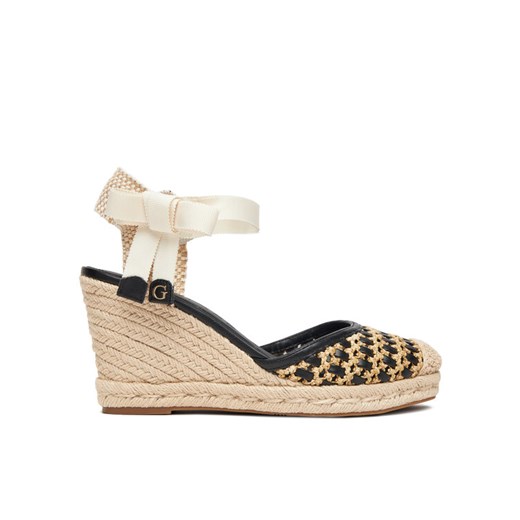 Espadryle Guess FLJNAM FAB04 Czarny ze sklepu eobuwie.pl w kategorii Espadryle damskie - zdjęcie 185376779