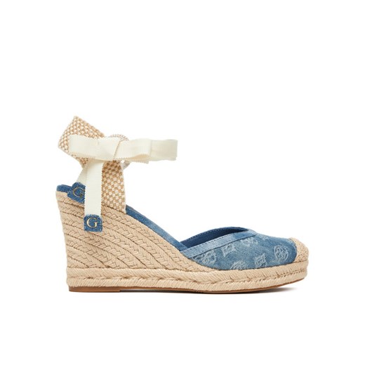Espadryle Guess FLJCYR DEN04 Niebieski ze sklepu eobuwie.pl w kategorii Espadryle damskie - zdjęcie 185376786