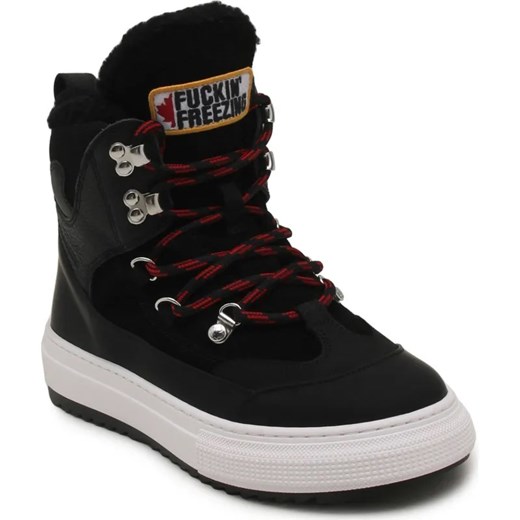 Dsquared2 Skórzane śniegowce ze sklepu Gomez Fashion Store w kategorii Śniegowce damskie - zdjęcie 185378275