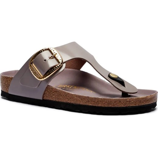 Birkenstock Skórzane japonki Gizeh Ham.BB LENA | regular fit ze sklepu Gomez Fashion Store w kategorii Klapki damskie - zdjęcie 185378278