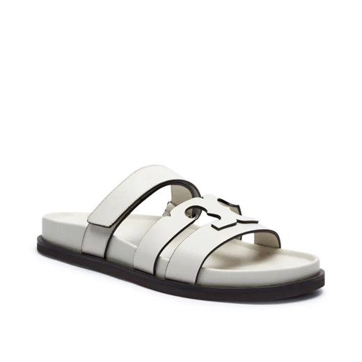 TORY BURCH Skórzane klapki INES ze sklepu Gomez Fashion Store w kategorii Klapki damskie - zdjęcie 185378346