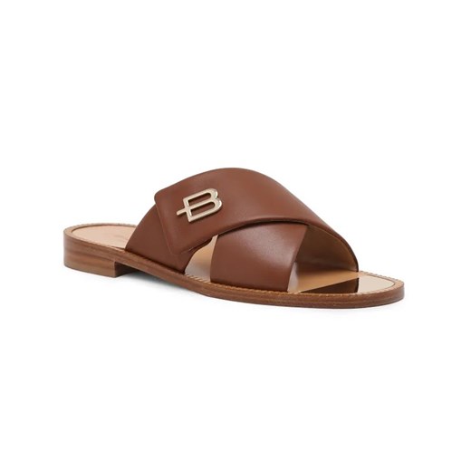 Baldinini Skórzane klapki ze sklepu Gomez Fashion Store w kategorii Klapki damskie - zdjęcie 185378365