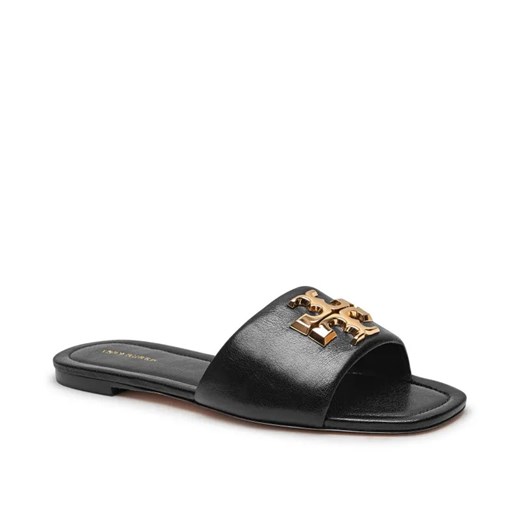 TORY BURCH Skórzane klapki ELEANOR ze sklepu Gomez Fashion Store w kategorii Klapki damskie - zdjęcie 185378387