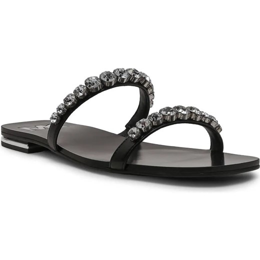 Michael Kors Klapki JESSA | z dodatkiem skóry ze sklepu Gomez Fashion Store w kategorii Klapki damskie - zdjęcie 185378428