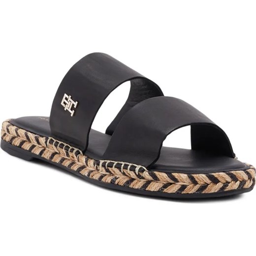 Tommy Hilfiger Skórzane klapki ze sklepu Gomez Fashion Store w kategorii Klapki damskie - zdjęcie 185378489