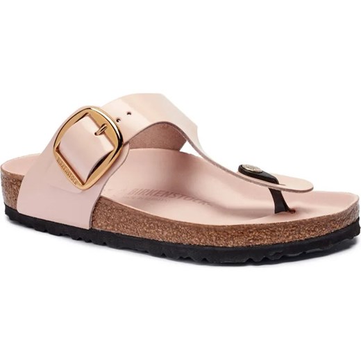 Birkenstock Skórzane japonki Gizeh | regular fit ze sklepu Gomez Fashion Store w kategorii Klapki damskie - zdjęcie 185378497
