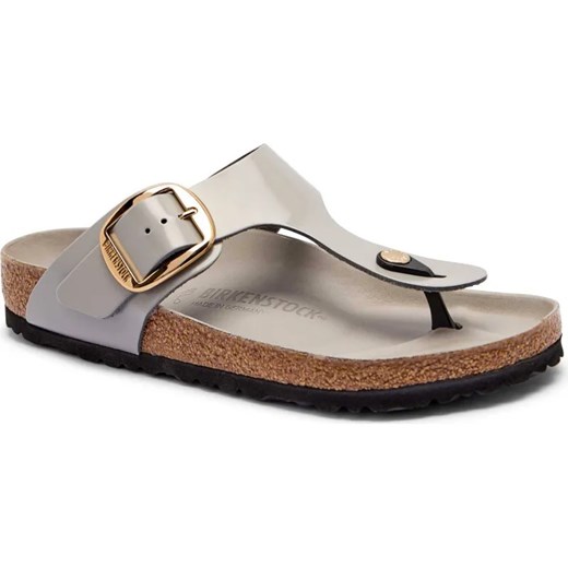 Birkenstock Skórzane japonki Gizeh | regular fit ze sklepu Gomez Fashion Store w kategorii Klapki damskie - zdjęcie 185378507