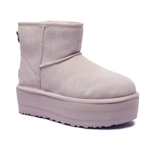 UGG Skórzane śniegowce | z dodatkiem wełny ze sklepu Gomez Fashion Store w kategorii Śniegowce damskie - zdjęcie 185378516