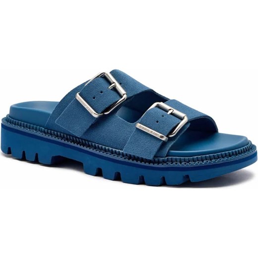 Tommy Jeans Skórzane klapki ze sklepu Gomez Fashion Store w kategorii Klapki damskie - zdjęcie 185378529