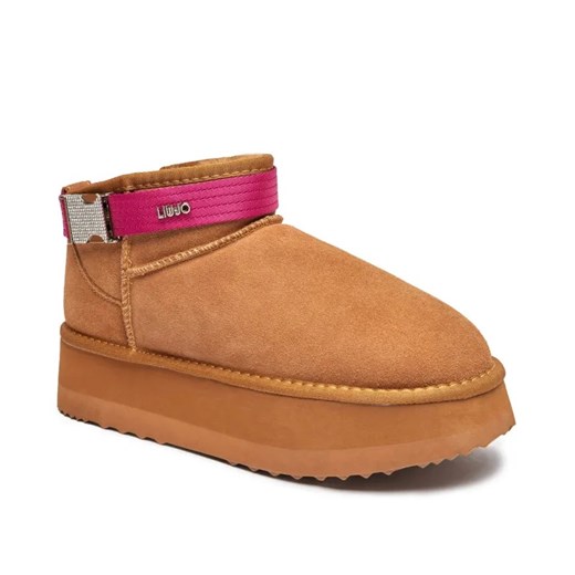 Liu Jo Skórzane śniegowce JANE 03 ze sklepu Gomez Fashion Store w kategorii Śniegowce damskie - zdjęcie 185378577