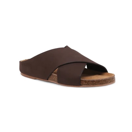 Alohas Skórzane klapki ze sklepu Gomez Fashion Store w kategorii Klapki damskie - zdjęcie 185378617