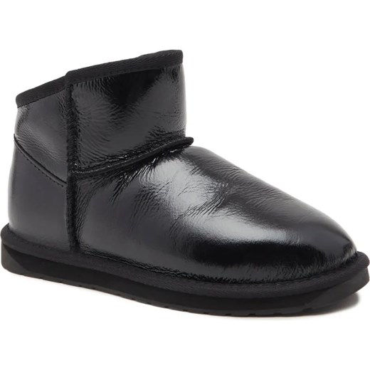 EMU Australia Skórzane śniegowce Aarons Glossy | z dodatkiem wełny ze sklepu Gomez Fashion Store w kategorii Śniegowce damskie - zdjęcie 185378675