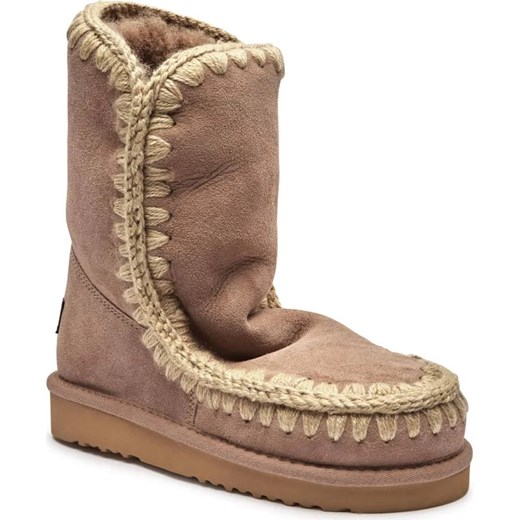 MOU Skórzane śniegowce ESKIMO 24 ze sklepu Gomez Fashion Store w kategorii Śniegowce damskie - zdjęcie 185378679