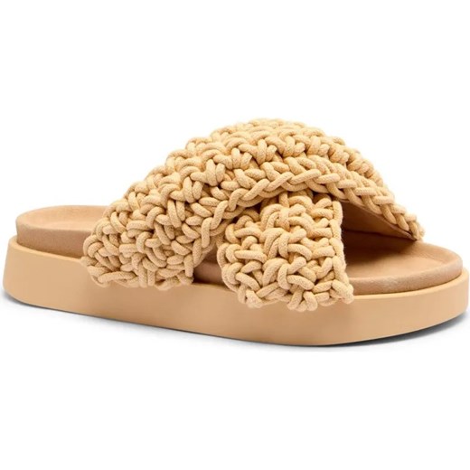 INUIKII Klapki | z dodatkiem skóry ze sklepu Gomez Fashion Store w kategorii Klapki damskie - zdjęcie 185378697