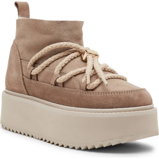 INUIKII Skórzane śniegowce CLASSIC LOW PLATFORM ze sklepu Gomez Fashion Store w kategorii Śniegowce damskie - zdjęcie 185378806