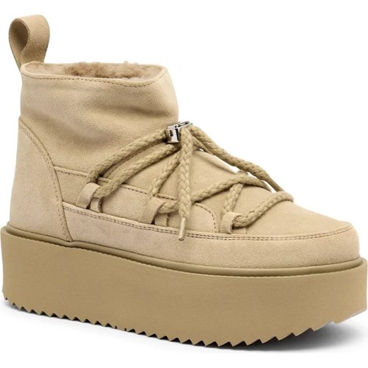 INUIKII Skórzane śniegowce CLASSIC LOW PLATFORM ze sklepu Gomez Fashion Store w kategorii Śniegowce damskie - zdjęcie 185378809