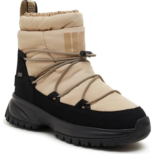 UGG Ocieplane śniegowce YOSE PUFFER MID | z dodatkiem wełny ze sklepu Gomez Fashion Store w kategorii Śniegowce damskie - zdjęcie 185378845
