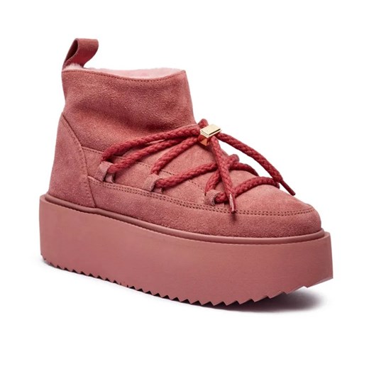 INUIKII Skórzane śniegowce CLASSIC LOW PLATFORM ze sklepu Gomez Fashion Store w kategorii Śniegowce damskie - zdjęcie 185378848