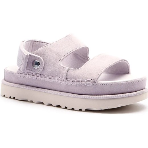 UGG Skórzane sandały 2w1 W GoldenStar Glide ze sklepu Gomez Fashion Store w kategorii Klapki damskie - zdjęcie 185378897
