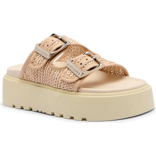 Casadei Klapki Florence | z dodatkiem skóry ze sklepu Gomez Fashion Store w kategorii Klapki damskie - zdjęcie 185378907