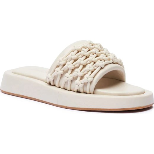 Marc Cain Skórzane klapki ze sklepu Gomez Fashion Store w kategorii Klapki damskie - zdjęcie 185378956