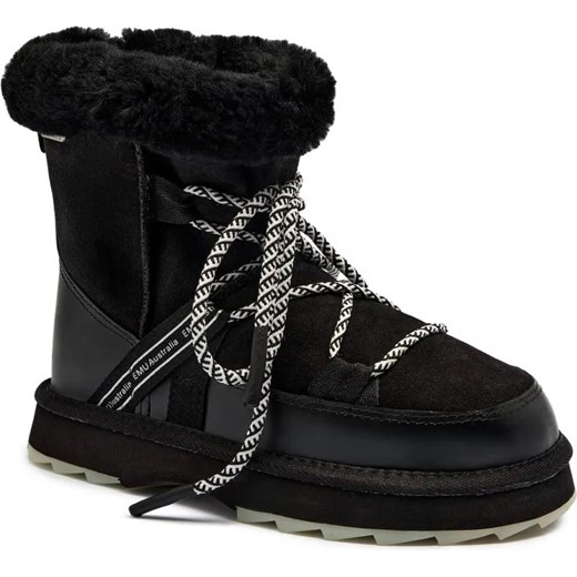 EMU Australia Skórzane śniegowce Blurred | z dodatkiem wełny ze sklepu Gomez Fashion Store w kategorii Śniegowce damskie - zdjęcie 185378968