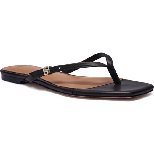 BOSS BLACK Skórzane japonki Charlize ze sklepu Gomez Fashion Store w kategorii Klapki damskie - zdjęcie 185378985