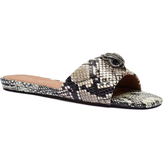 Kurt Geiger Skórzane klapki KENSINGTON ze sklepu Gomez Fashion Store w kategorii Klapki damskie - zdjęcie 185379016
