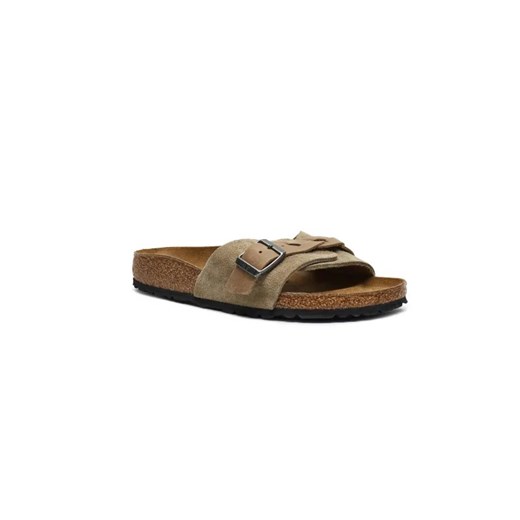 Birkenstock Skórzane klapki Oita | narrow fit ze sklepu Gomez Fashion Store w kategorii Klapki damskie - zdjęcie 185379035