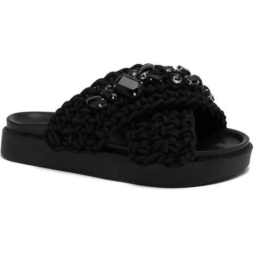 INUIKII Klapki WOVEN STONES ze sklepu Gomez Fashion Store w kategorii Klapki damskie - zdjęcie 185379057