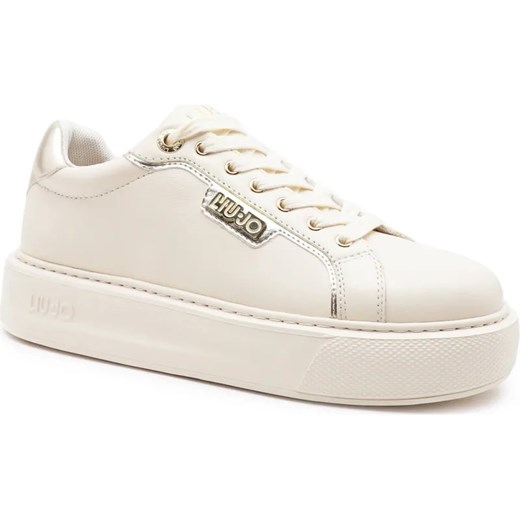 Liu Jo Skórzane trampki KYLIE 18 ze sklepu Gomez Fashion Store w kategorii Trampki damskie - zdjęcie 185379089
