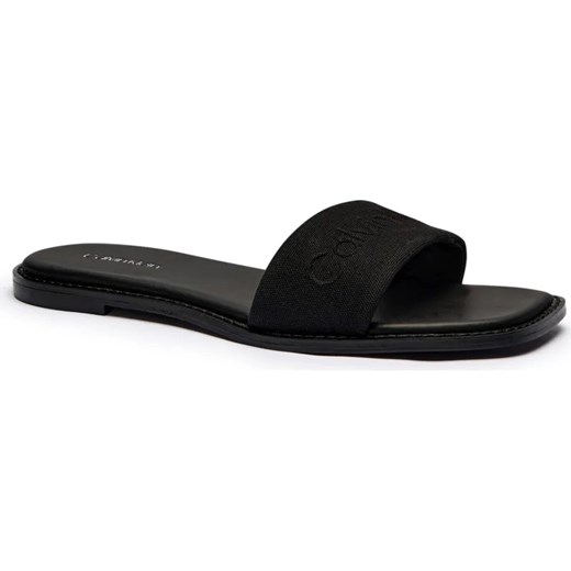 Calvin Klein Klapki | z dodatkiem skóry ze sklepu Gomez Fashion Store w kategorii Klapki damskie - zdjęcie 185379145